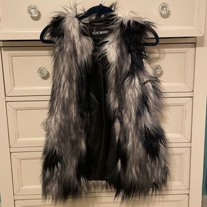 Steve Madden Fur Long Vest